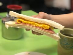 火腿三明治-胜利茶餐室