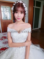 艾米丽新娘造型-艾米丽婚纱礼服