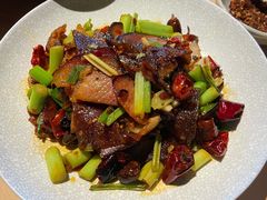 蕨粑炒腊肉-山石榴·贵州菜(丰盛里店)