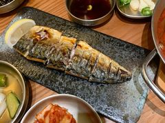 烤青花鱼-春熙台韩国料理·章鱼肥牛(西丽店)