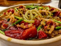 鸡杂烙米粉-郑件洋芋饭庄