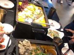 自助取餐区-探鱼·鲜青椒爽麻烤鱼(银泰城店)