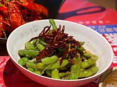 糟香毛豆结-三凤酒家·百年无锡菜(清扬茂业店)