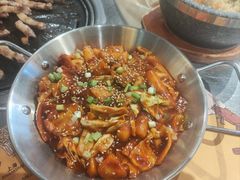 辣酱炒年糕-安又胖韩国烤肉