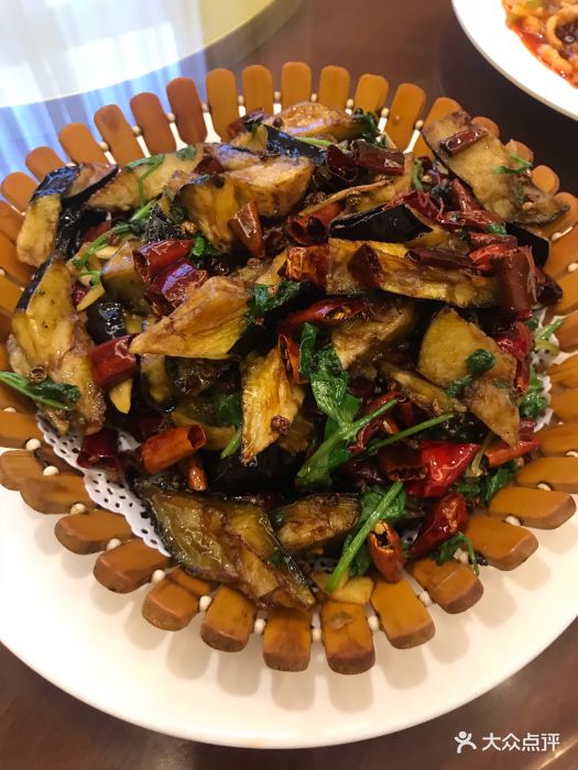 赵家楼饭店餐厅怪味茄子图片