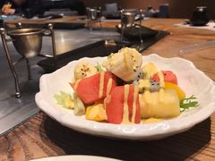 藜麦鲜果色拉-赤坂亭·M9和牛烧肉·铁板烧·日料398放题(长泰广场店)