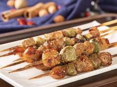 腊八蒜烤五花-红尘酒肉小馆