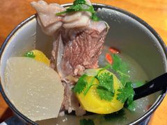 新疆缸子肉羊肉汤-新疆烧烤王(广灵店)