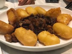 脆皮鲜奶拼蚝油牛肉-和记小菜(大宁店)