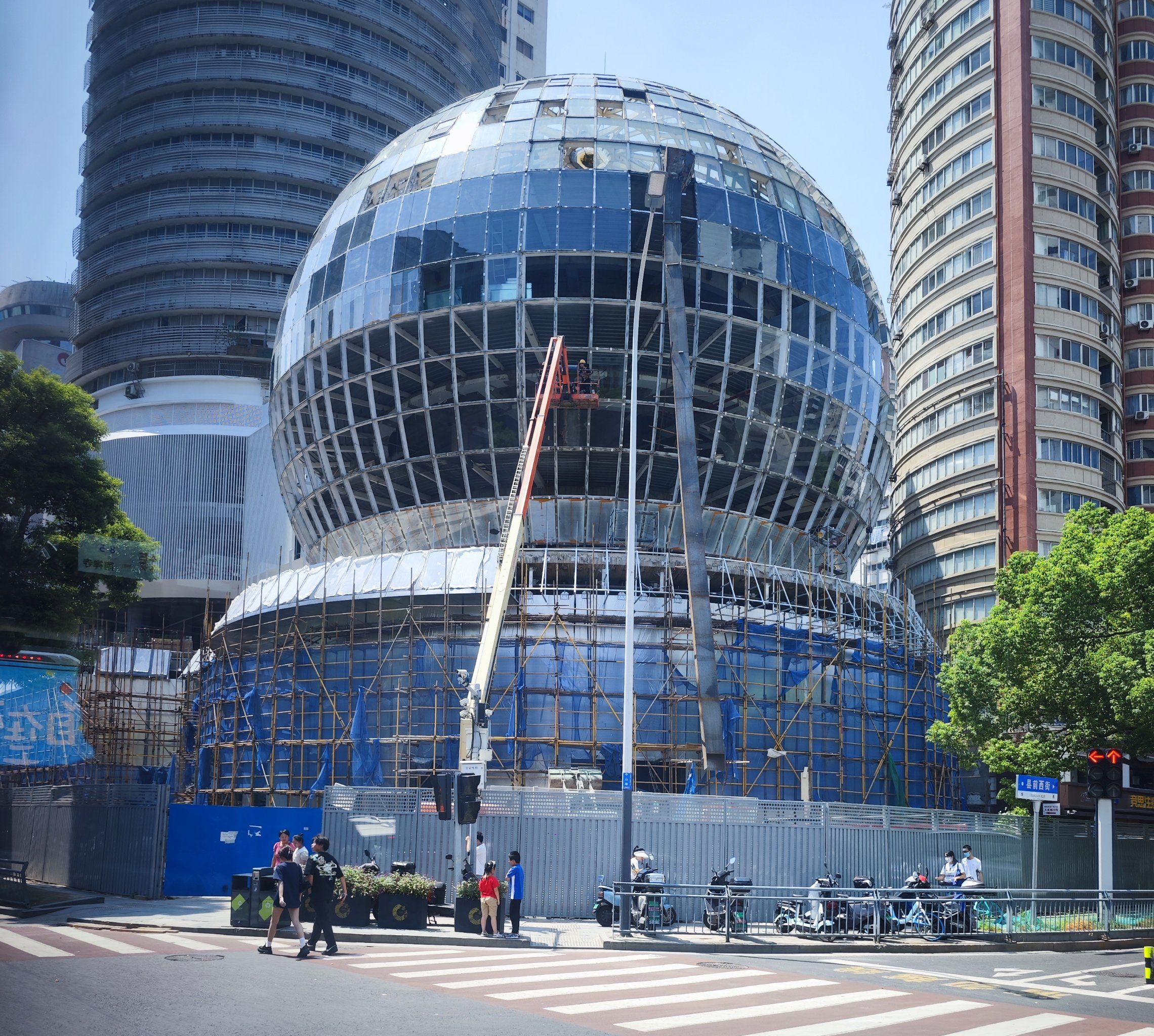 即将变身!无锡这个大圆球