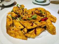 网红脆皮茄子-刘胖子家常菜·蹄花焖藕(江汉路总店)
