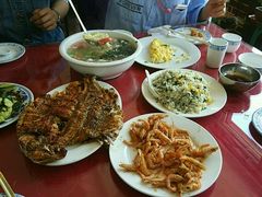 -北京龙庆四季香农家饭庄·灶台鱼·碳烤虹鳟鱼(龙庆峡店)