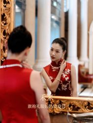 -禾米旗袍妈妈装礼服定制(嘉业国贸店)