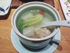竹荪鸽蛋汤-竹里馆·淮扬菜·功夫茶(老门东店)