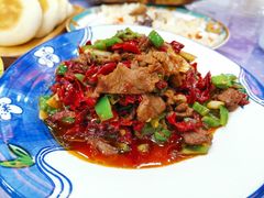 焉耆滚刀肉辣皮子夹馍-新疆巴州金丝特餐厅(大钟寺店)