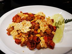 黄金锅巴炒脆骨-湖锦酒楼·32年地道湖北菜(光谷店)