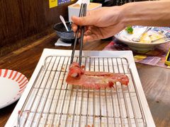铺天盖地顶级澳牛肉火焰寿司-仙隐小鹿中華の日料(正弘城店)