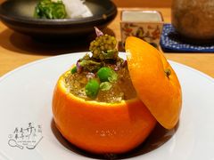 柑橘冻松叶蟹-kokorowa心和日本料理