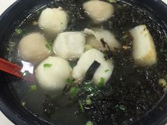 紫菜四宝汤-文辉墨鱼丸大王(铜锣湾渣甸街总店)