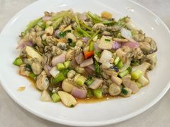 姜葱炒蚝-巫记鸡饭店