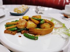 碧绿菌皇炒带子-喜粤8号(四海唐人街店)