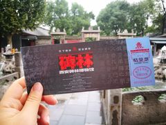 门票-西安碑林博物馆