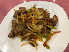 孜然炒烤肉-新疆红柳花餐厅(新洲店)