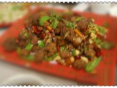 重庆辣子鸡-布衣草棚风格餐厅