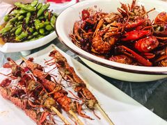凉拌毛豆-可可大虾武汉土菜大排档(万松园1店)