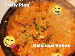 石板蒜蓉虾-小菜园新徽菜(溧阳万达店)