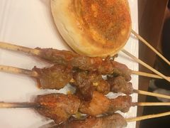 烧烤精选羊肉串-长安面坊(西点茂店)