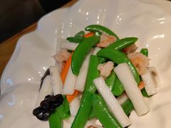 山药荷兰豆炒虾仁-局气 烤鸭·北京菜(光华路店)