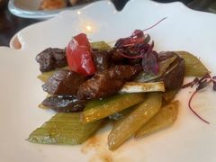 蒜爆牛柳粒-新天世纪中餐厅