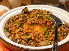 海肠肉末捞饭-船歌·鱼水饺青岛菜(国贸商城店)