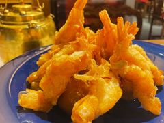 梨球果仁虾-小吊梨汤·北京菜·烤鸭(双井乐成中心店)