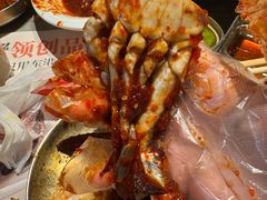 -草家酱蟹炭火烤肉店(珲春南路一店)