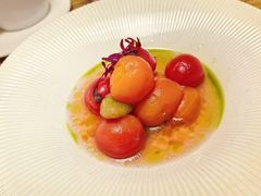 紫苏话梅糖浸小彩茄子-本处·素食·融合料理(南油店)