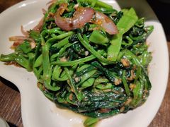 马拉盏炒通菜-大头虾越式风味餐厅(光明广场店)