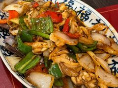豉椒味菜炒圣子-香港祥正飯店·正宗灣仔50年海鲜老字号