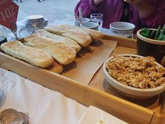 虾酱卷子-渔民船说·北塘海鲜·天津菜·海肠捞饭(北塘古镇店)