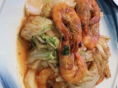 大虾烧白菜-1937青岛老味道·海肠捞饭·青岛菜(大鲍岛栈桥店)