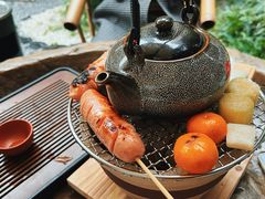 -城里小院露营火锅