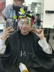 -I+造型烫发染发