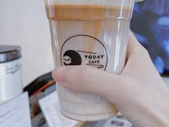 悲伤的海盐焦糖拿铁-Bamboo Today Cafe(国创园店)