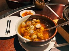 古越陈酿煮花螺-杭州西子湖四季酒店·金沙厅