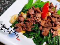 菜心炒鸽杂-大鸽饭(岗顶店)