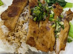 葱油猪扒饭-華歡冰室-WahFoon(吉大店)