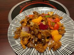 榴莲酥，咕咾肉，蜜汁叉烧，咸水饺-粤之家(海州吾悦广场店)