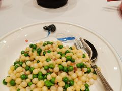 鸡头米炒豌豆-上海老饭店(北京分店)