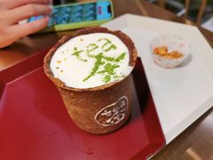 饼干杯奶盖茶-茶是一枝花泡茶店